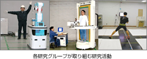 各研究グループが取り組む研究活動