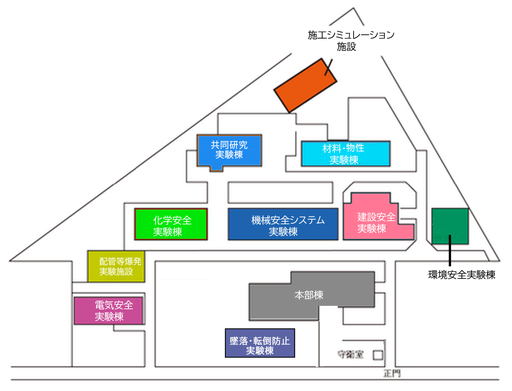 本部　清瀬地区 所内配置図