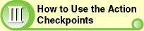 how to use the action checkpoints