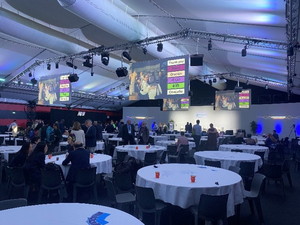 写真1 会場の様子(The Global Forum of World Health Organization)
